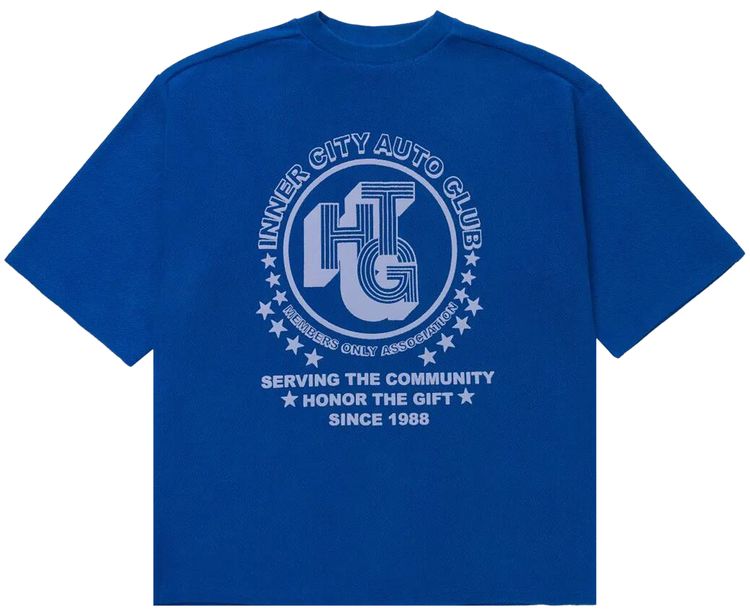 Honor The Gift Association Herringbone Crew Blue