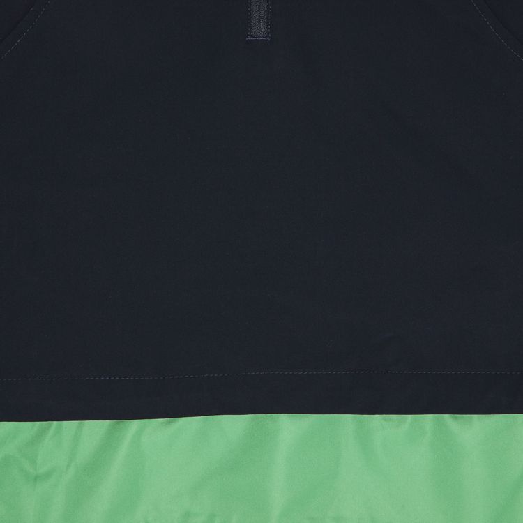 Pre Owned Kiko Kostadinov Depero Packable Pullover Dark NavyFern Green From the Closet of Pusha T