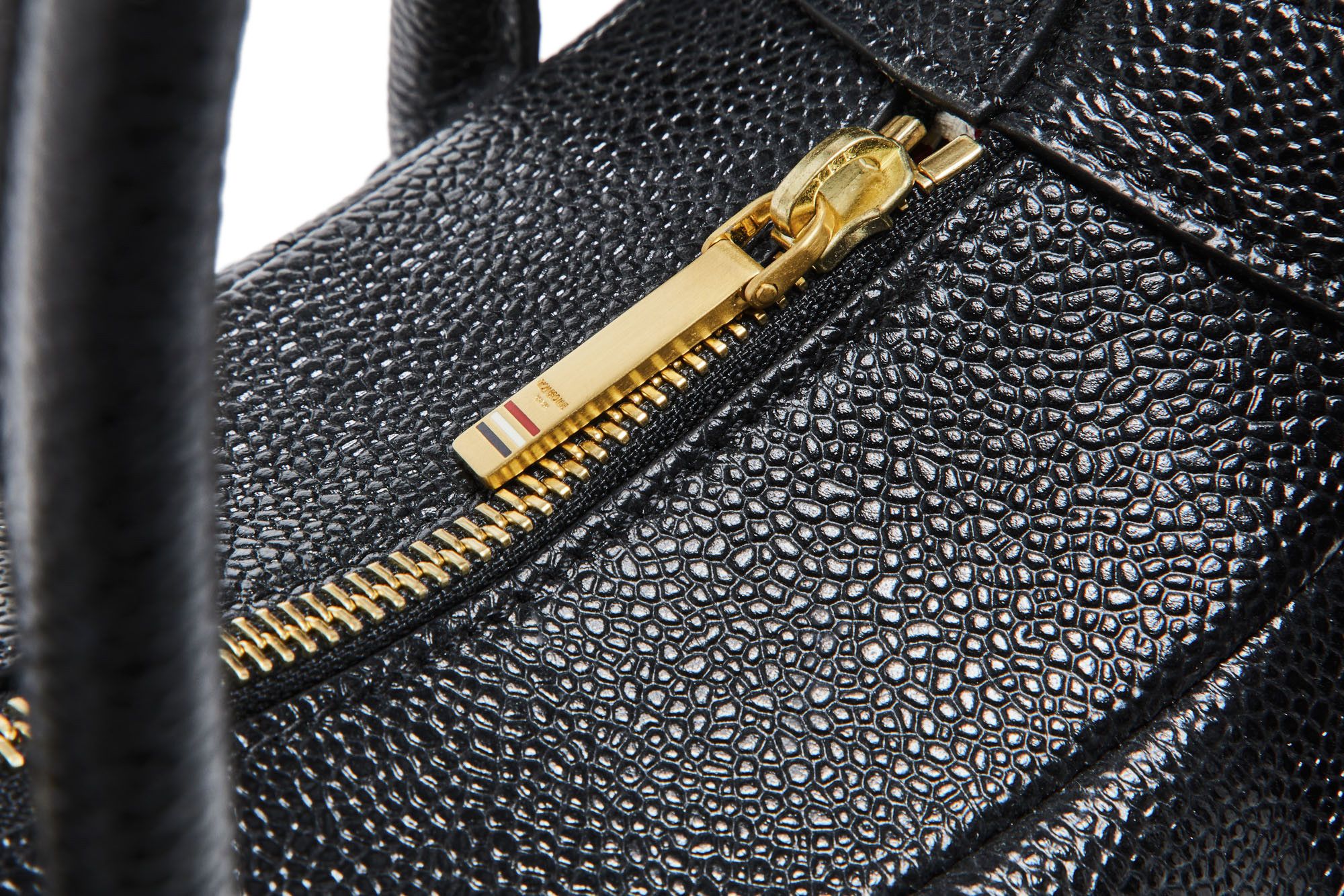 Buy Pre-Owned Thom Browne Hector Bag In Pebble Grain 'Black