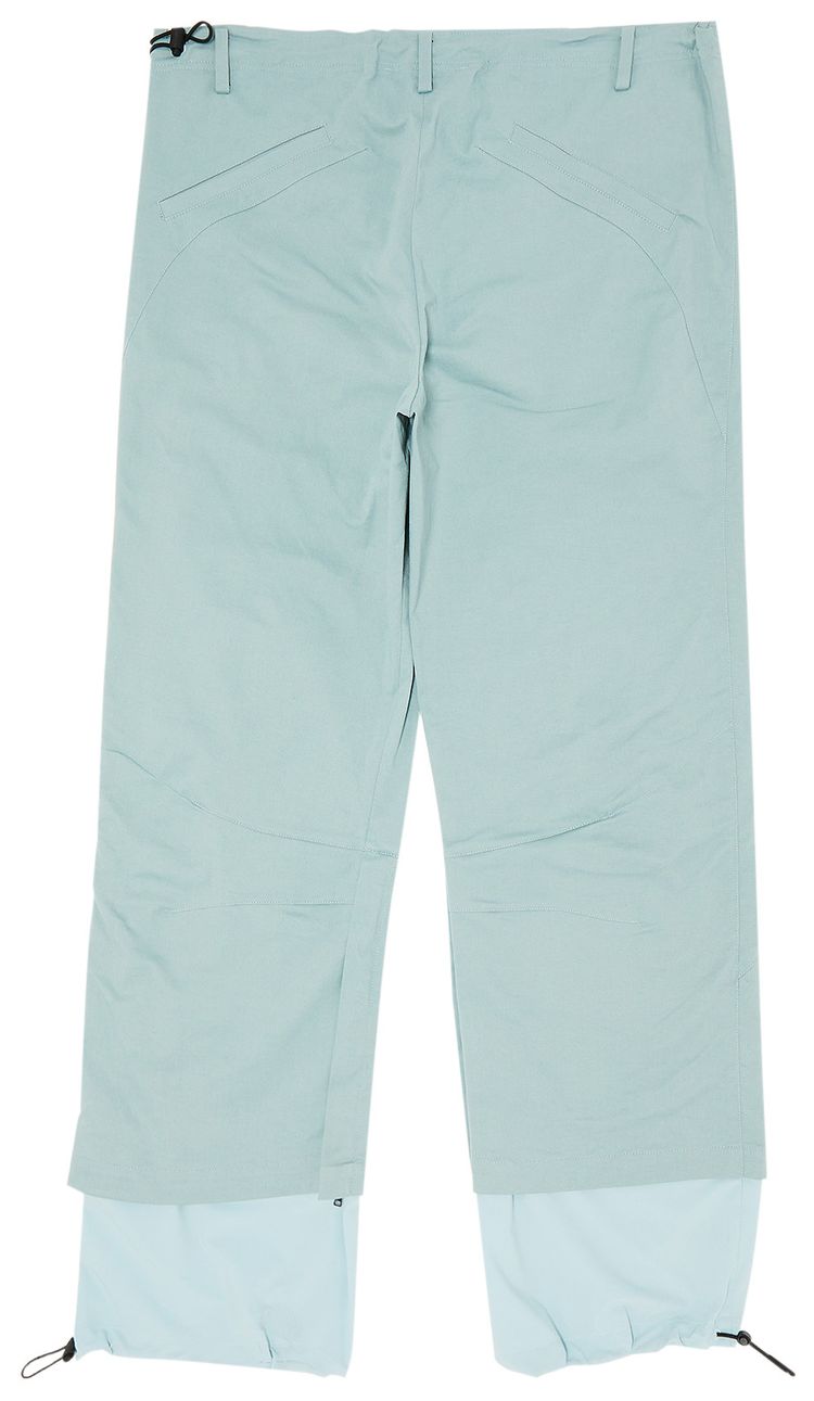 Pre Owned Kiko Kostadinov Elio Gaiter Trouser Mist GreenAqua Glass From the Closet of Pusha T