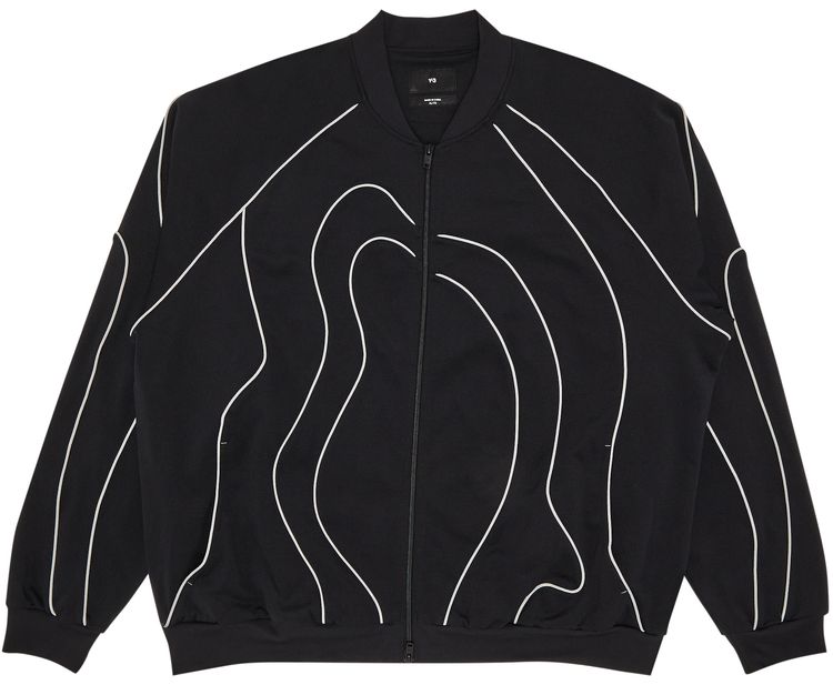Pre Owned Y 3 Track Top Black From the Closet of Pusha T