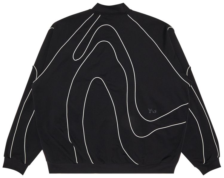 Pre Owned Y 3 Track Top Black From the Closet of Pusha T