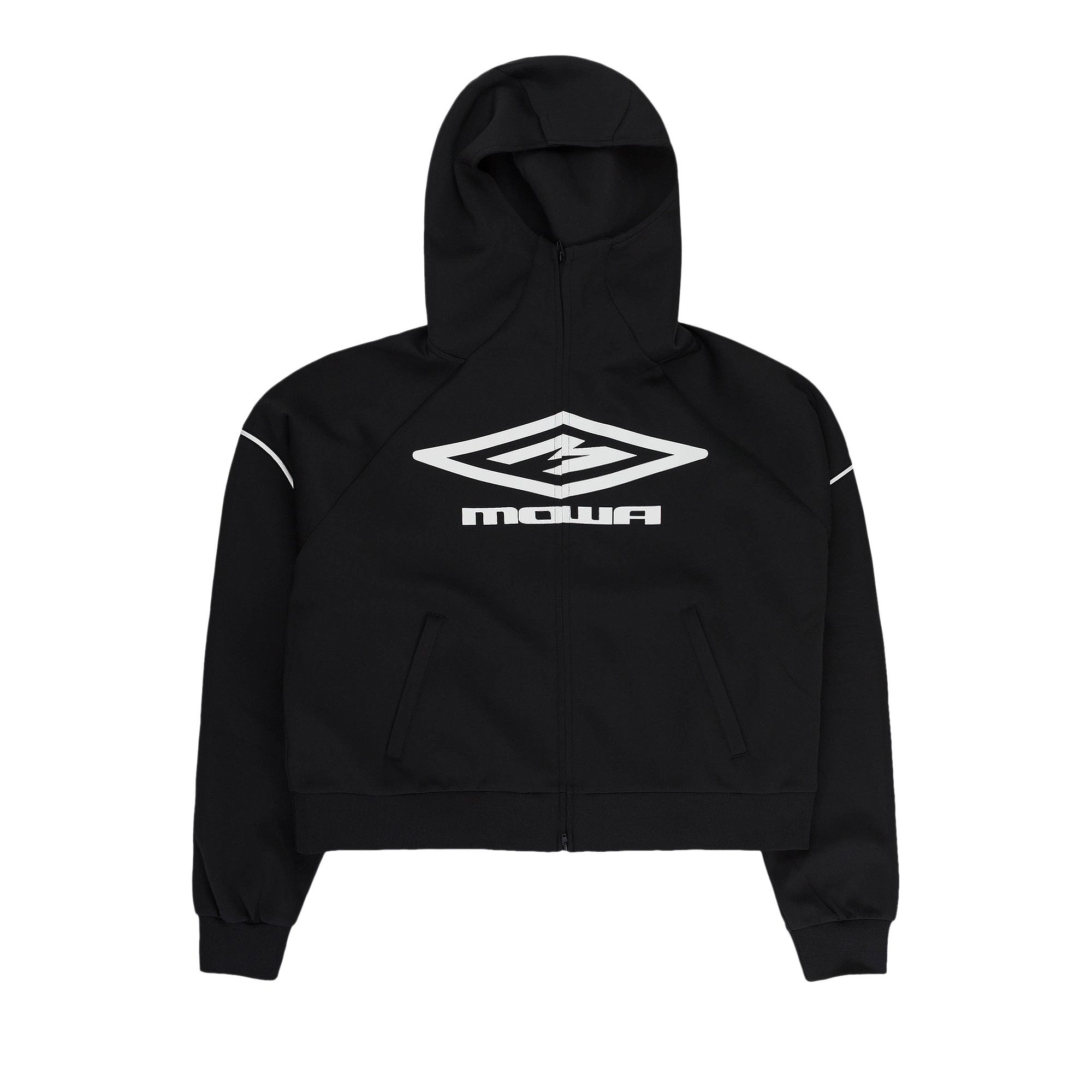 Buy Mowalola Mowa Tech Hoodie 'Black' - MOSS24HO02901372 | GOAT