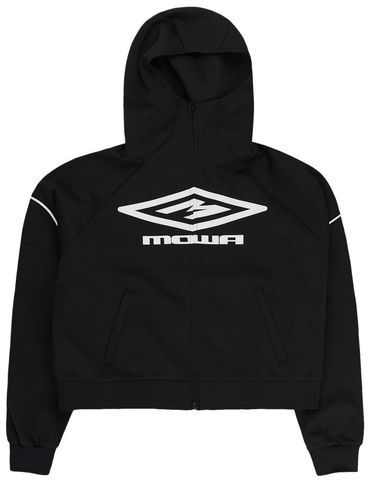 Mowalola Mowa Tech Hoodie Black