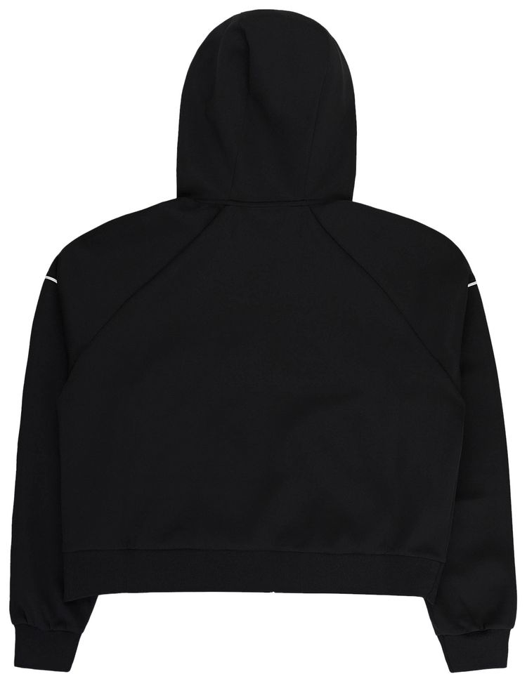 Mowalola Mowa Tech Hoodie Black