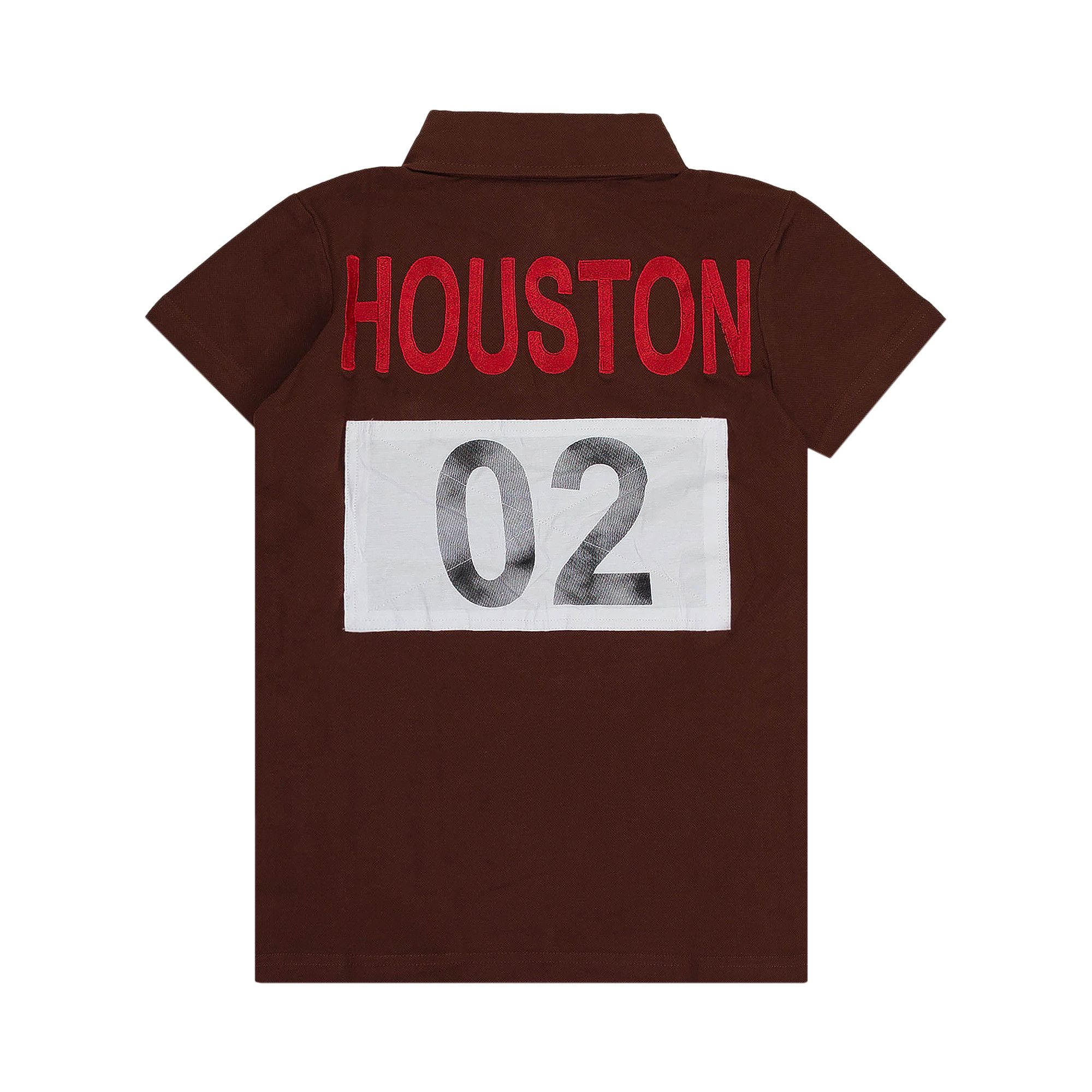 Buy Cactus Jack by Travis Scott x Mowalola Houston Polo 'Brown