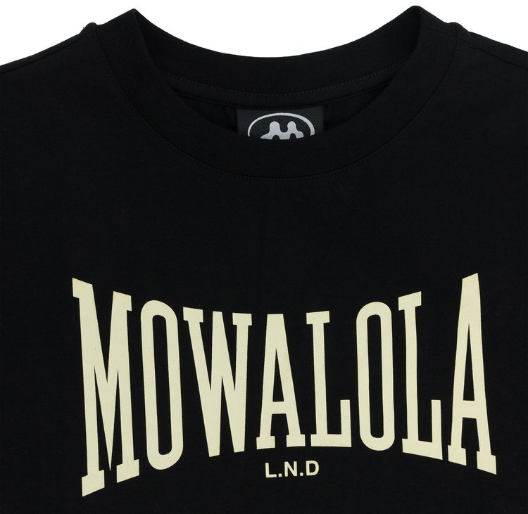 Mowalola Sweat Tee Black