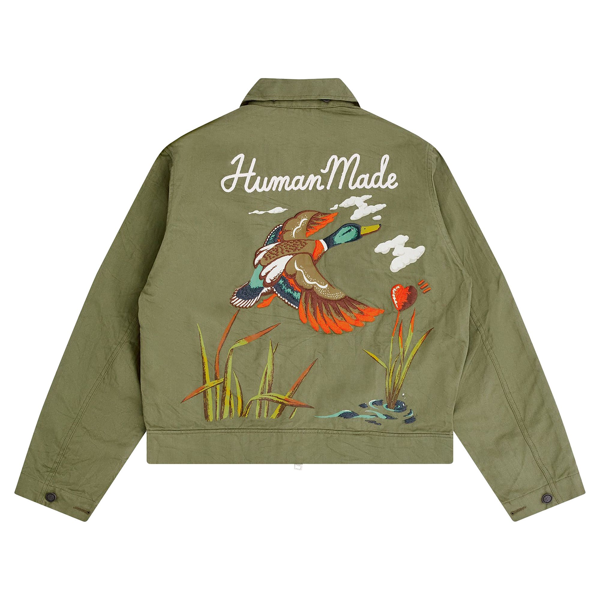 Buy Human Made Military Jacket 'Olive Drab' - HM29JK016 OLIV