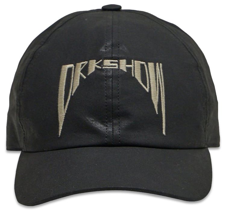 Rick Owens DRKSHDW Baseball Cap BlackPearl