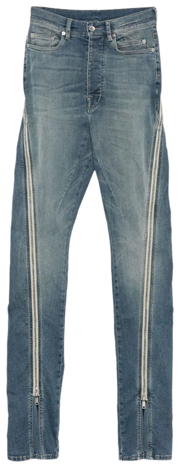 Rick Owens DRKSHDW Hollywood Bolan Banana Denim Pants Washed Indigo