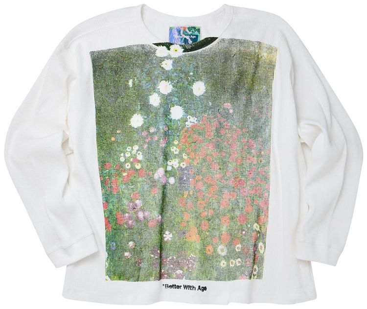 Better With Age Chamomile Waffle Long Sleeve Cream