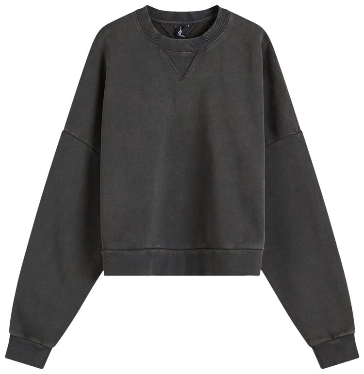 Entire Studios Box Crew Sweatshirt Washed Black