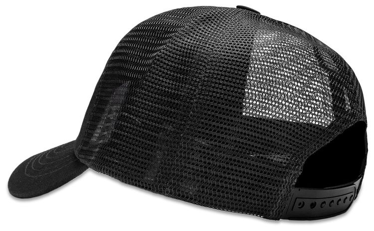 Stussy LP Trucker Athletic Cap Black