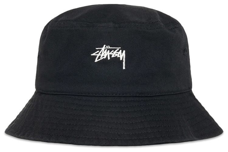 Stussy Stock Bucket Hat Black