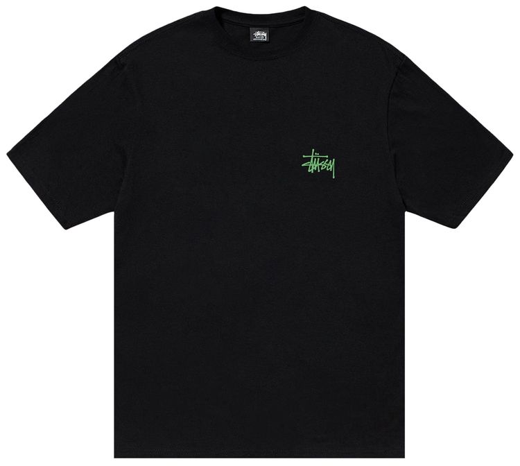 Stussy X Ray Fishin T Shirt Black
