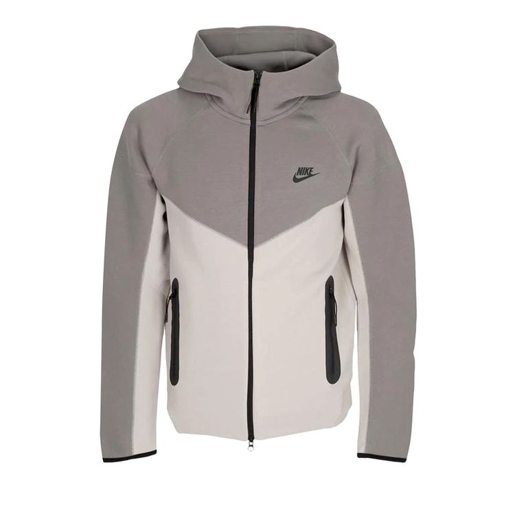 Nike Tech Full Zip Windrunner Hoodie Light Iron OreFlatLight Iron OreFlat PewterBlack