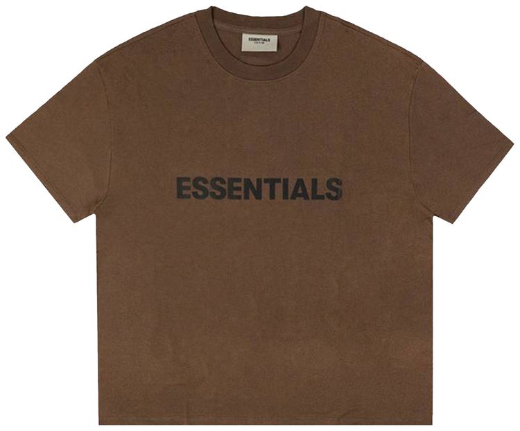 Fear of God Essentials x SSENSE Logo T Shirt Rain Drum