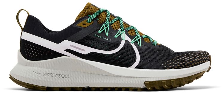 Nike React Pegasus Trail 4 Black Olive Flak