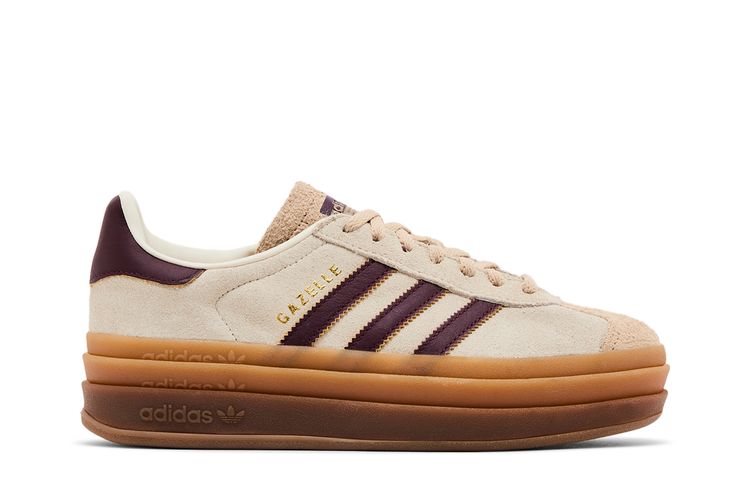 adidas Gazelle Bold Shoes Cream White 6.5 - Womens Originals Shoes