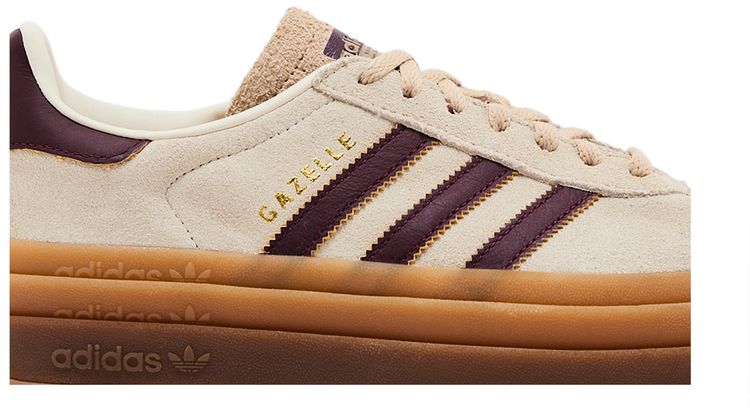 Adidas Wmns Gazelle Cream White Maroon