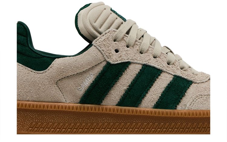 Adidas Samba XLG Putty Grey Collegiate Green