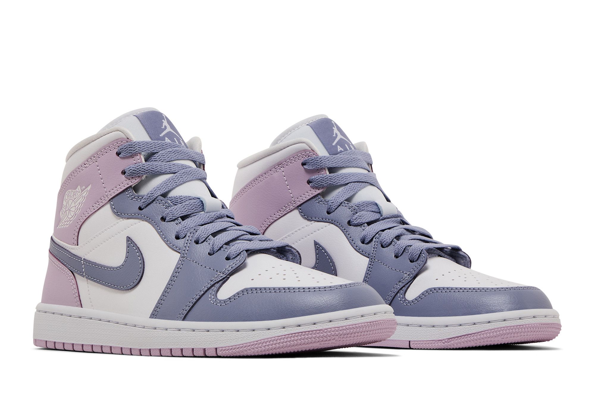 Buy Wmns Air Jordan 1 Mid 'Indigo Haze Doll' - BQ6472 510 | GOAT