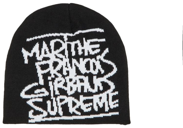 Supreme x Martithe  Francois Girbaud Beanie Black