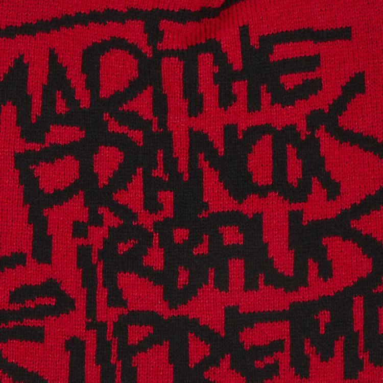 Supreme x Martithe  Francois Girbaud Beanie Red