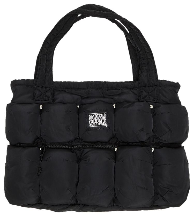 Supreme x Martithe  Francois Girbaud Pokachu Puffer Tote Bag Black