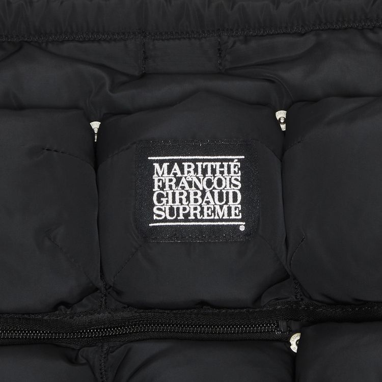 Supreme x Martithe  Francois Girbaud Pokachu Puffer Tote Bag Black