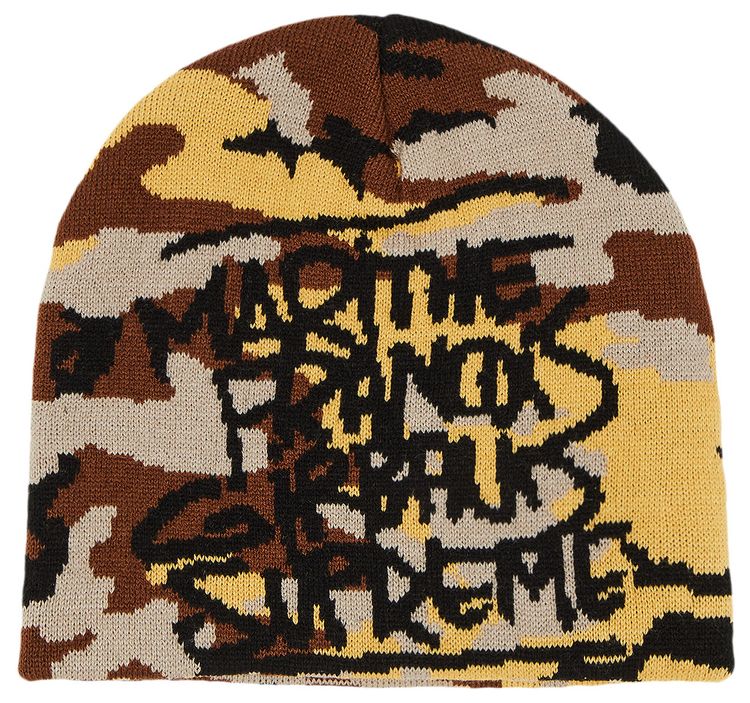 Supreme x Martithe  Francois Girbaud Beanie Camo