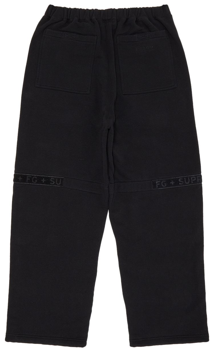 Supreme x Martithe  Francois Girbaud Shuttle Tape Cargo Sweatpant Black