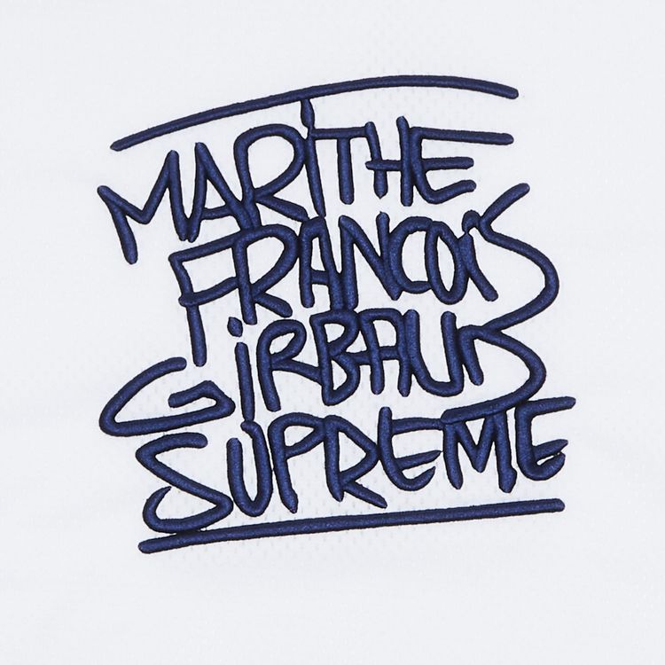 Supreme x Martithe  Francois Girbaud Hockey Jersey White