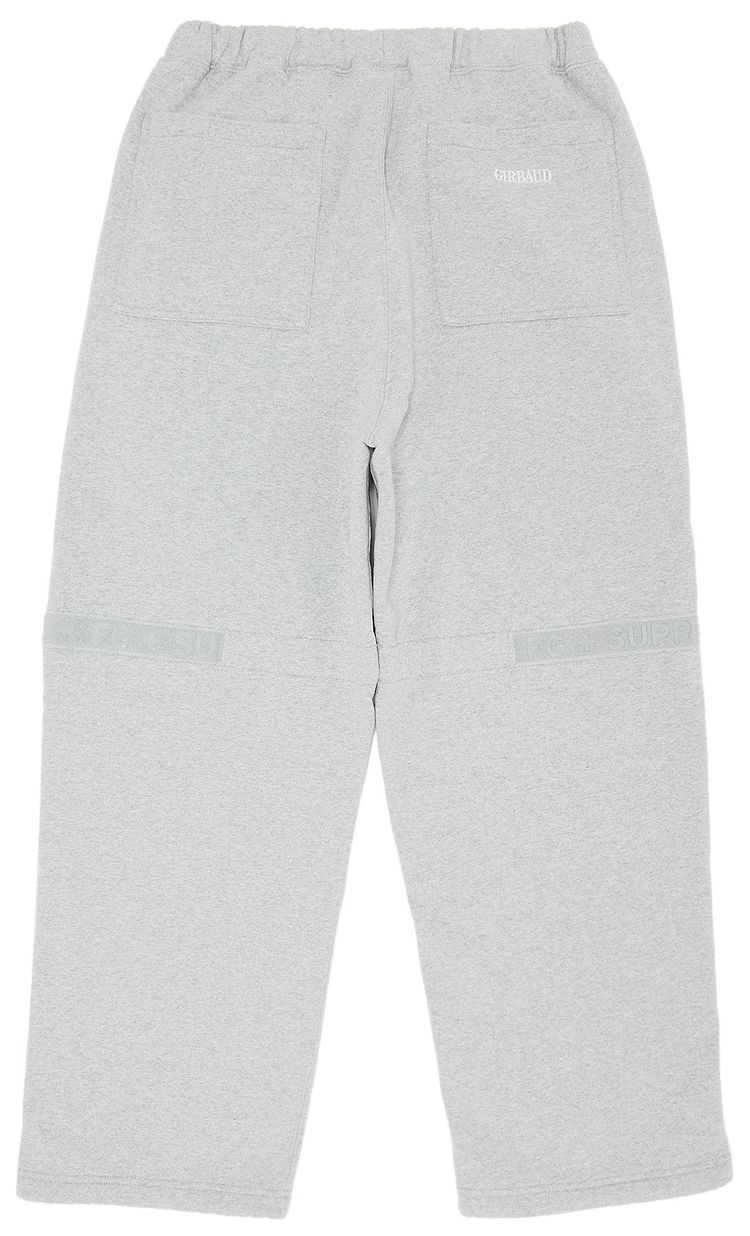 Supreme x Martithe  Francois Girbaud Shuttle Tape Cargo Sweatpant Heather Grey