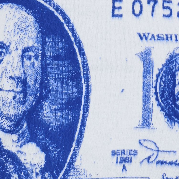 Supreme Money Sweater White