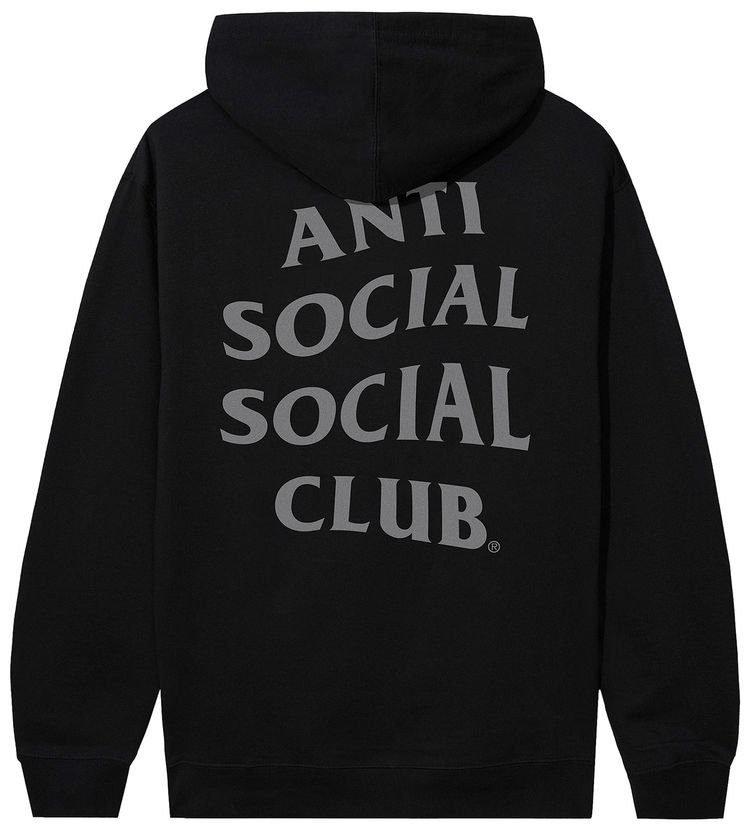 Anti Social Social Club Mind Games Hoodie Black