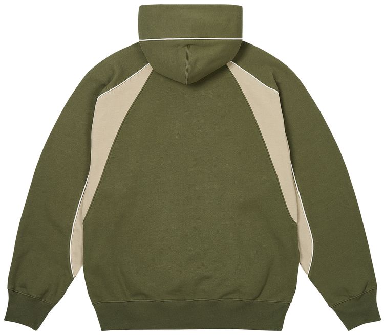 Palace Piped Panel Hood The Deep Green