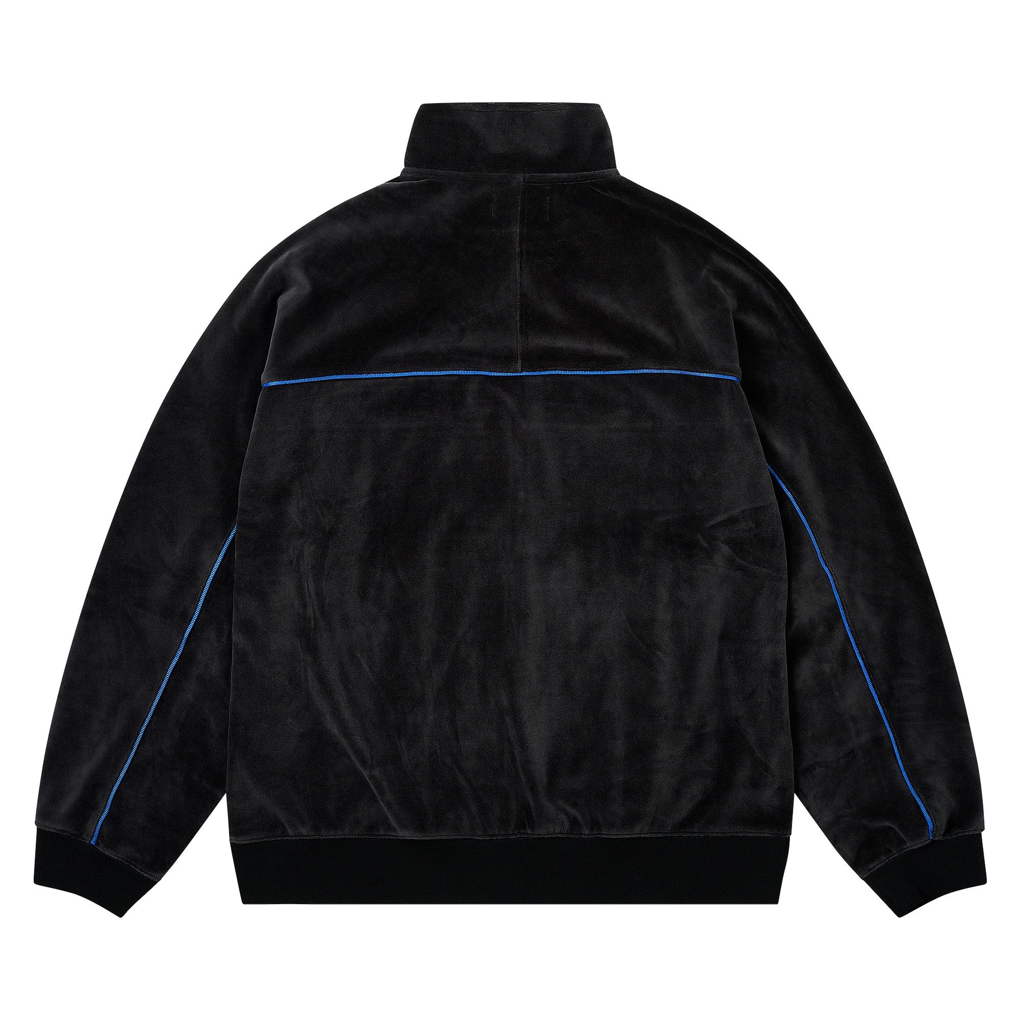 トップス palace VELOUR HALF ZIP STORM GREY/ BLACK $_12.JPG?set_id=880000500F