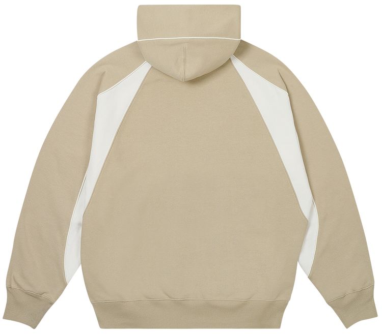 Palace Piped Panel Hood Stoney Grey
