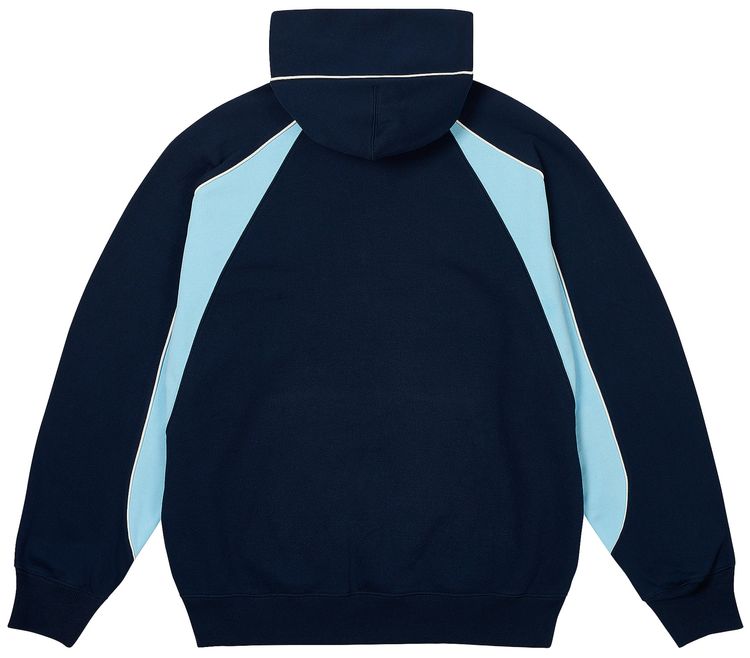 Palace Piped Panel Hood Ocean Blue