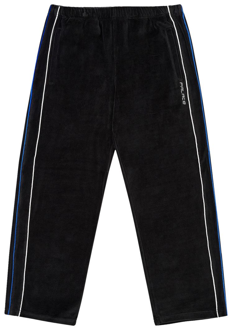 Palace Piped Velour Jogger Black