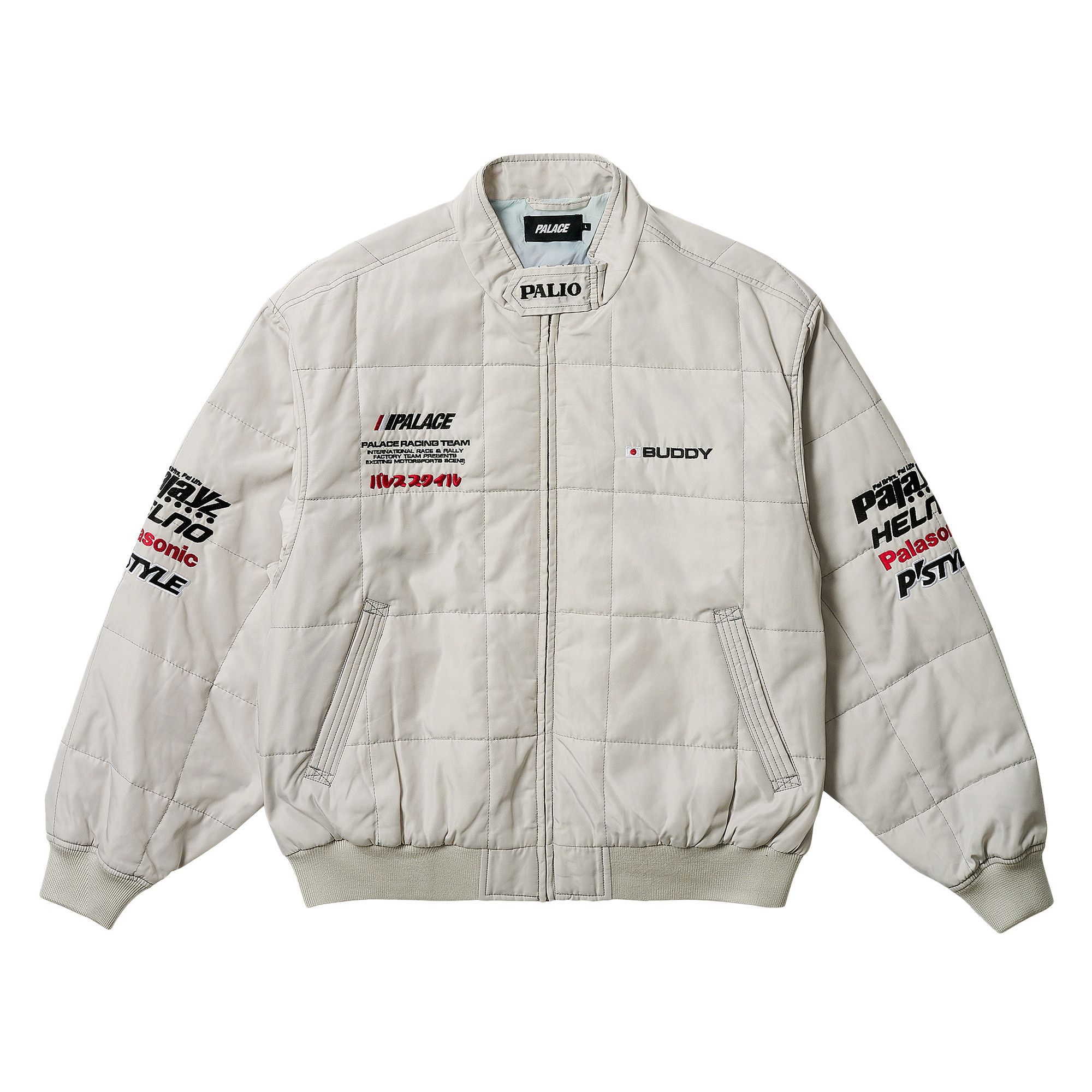 Buy Palace Technical Staff Jacket 'Grey' - P28JK045 | GOAT