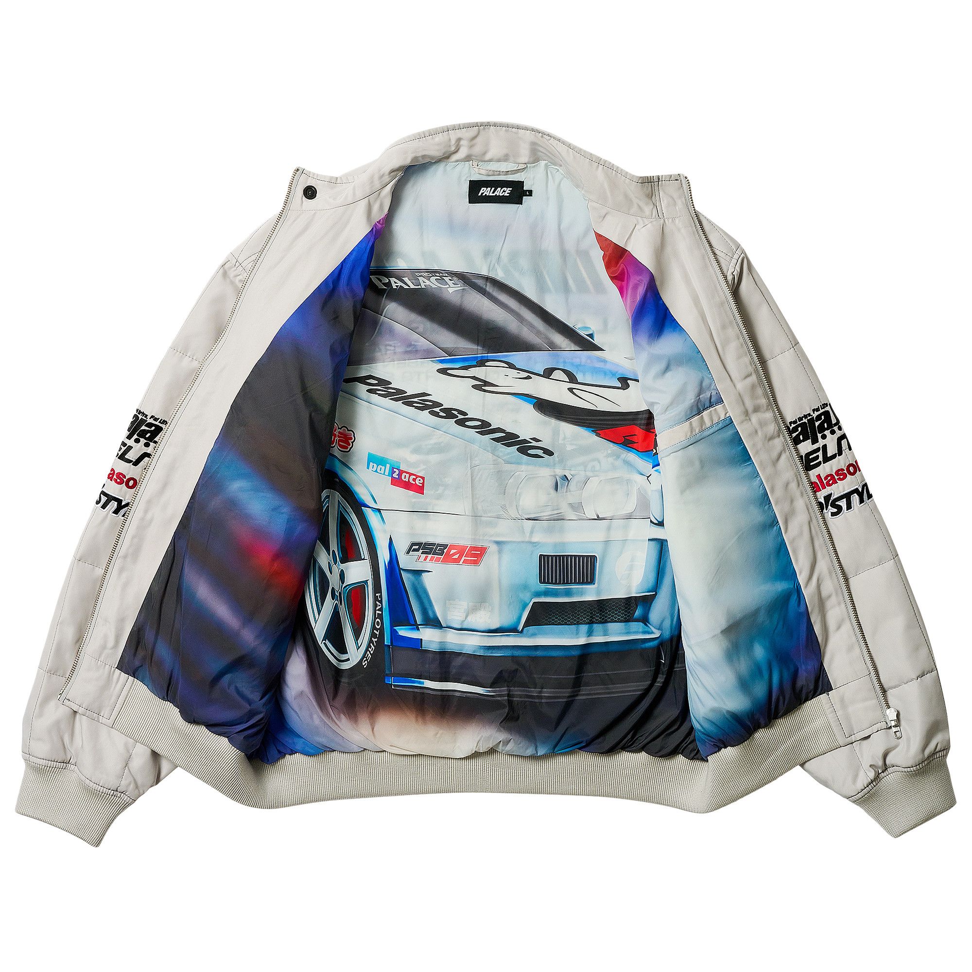 Buy Palace Technical Staff Jacket 'Grey' - P28JK045 | GOAT