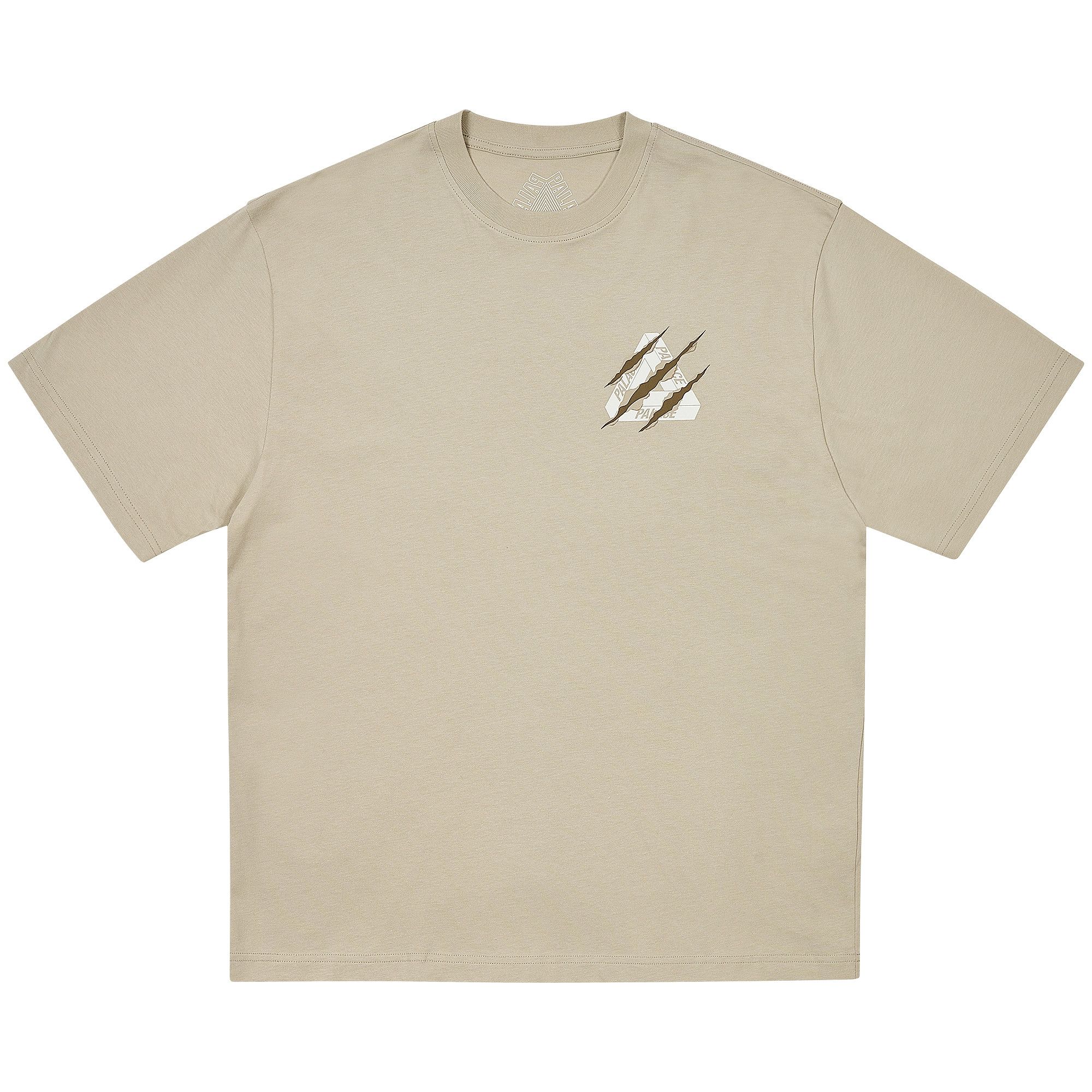 Buy Palace Ripped Tri T-Shirt 'Stoney Grey' - P28TS024 | GOAT SA