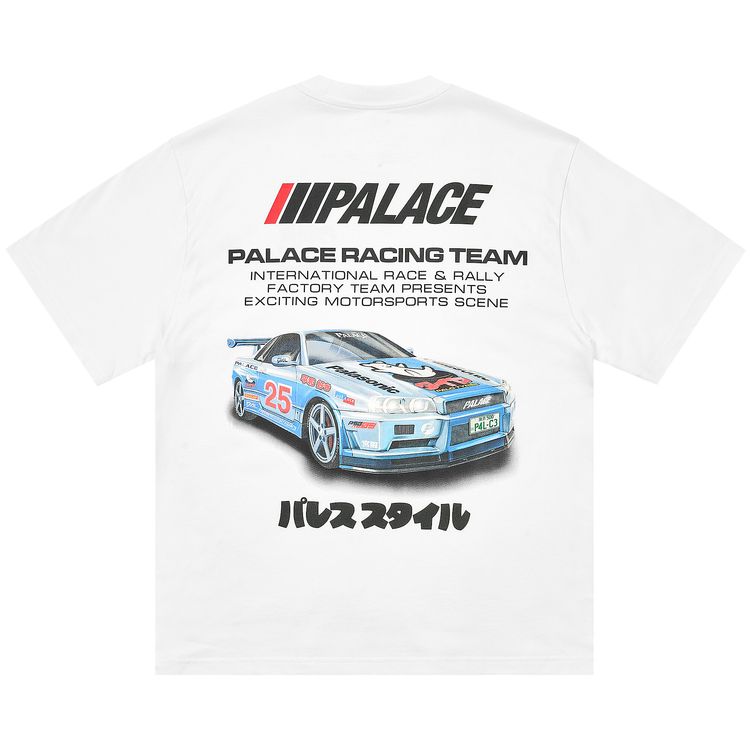 Palace Racey T Shirt White