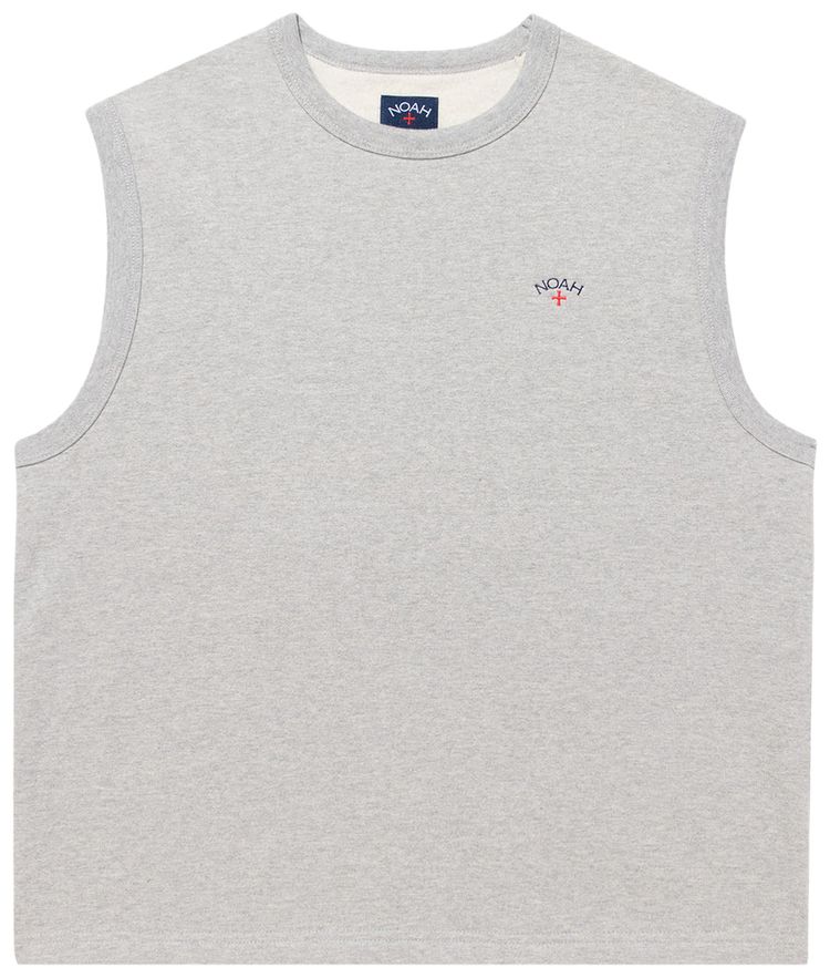 Noah Sweatshirt Vest Heather Grey