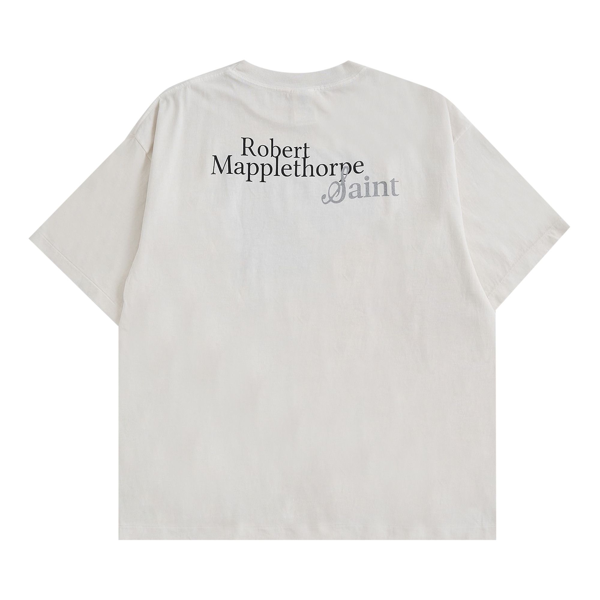 すぐ届く！ SAINT Mxxxxxx ROBERT MAPPLETHORPE CALLA LILY SS T Buy SAINT Mxxxxxx x Robert Mapplethorpe Calla Lily Tee