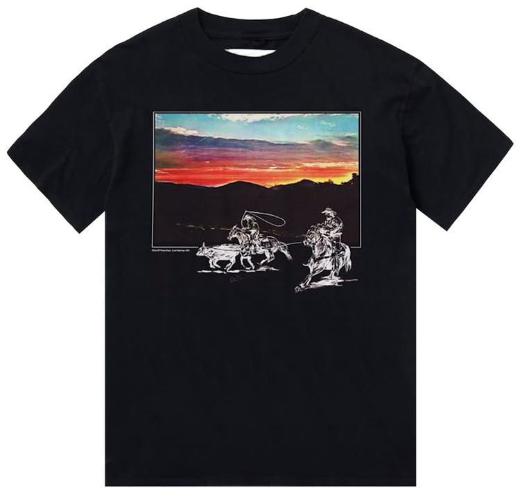 One Of These Days In Another Time Tee Washed Black