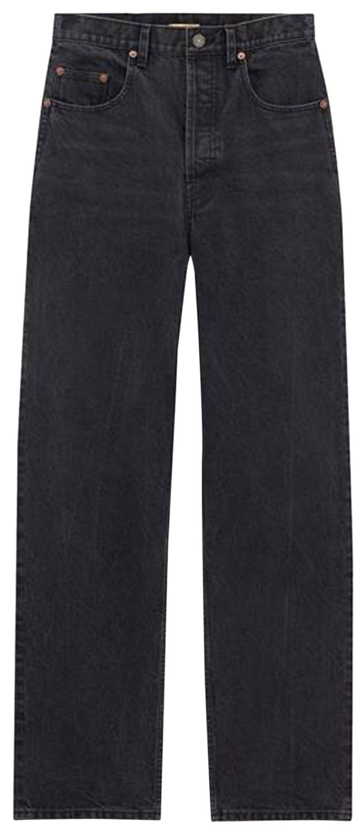 Saint Laurent Carrot Fit Jeans Used Paris Black