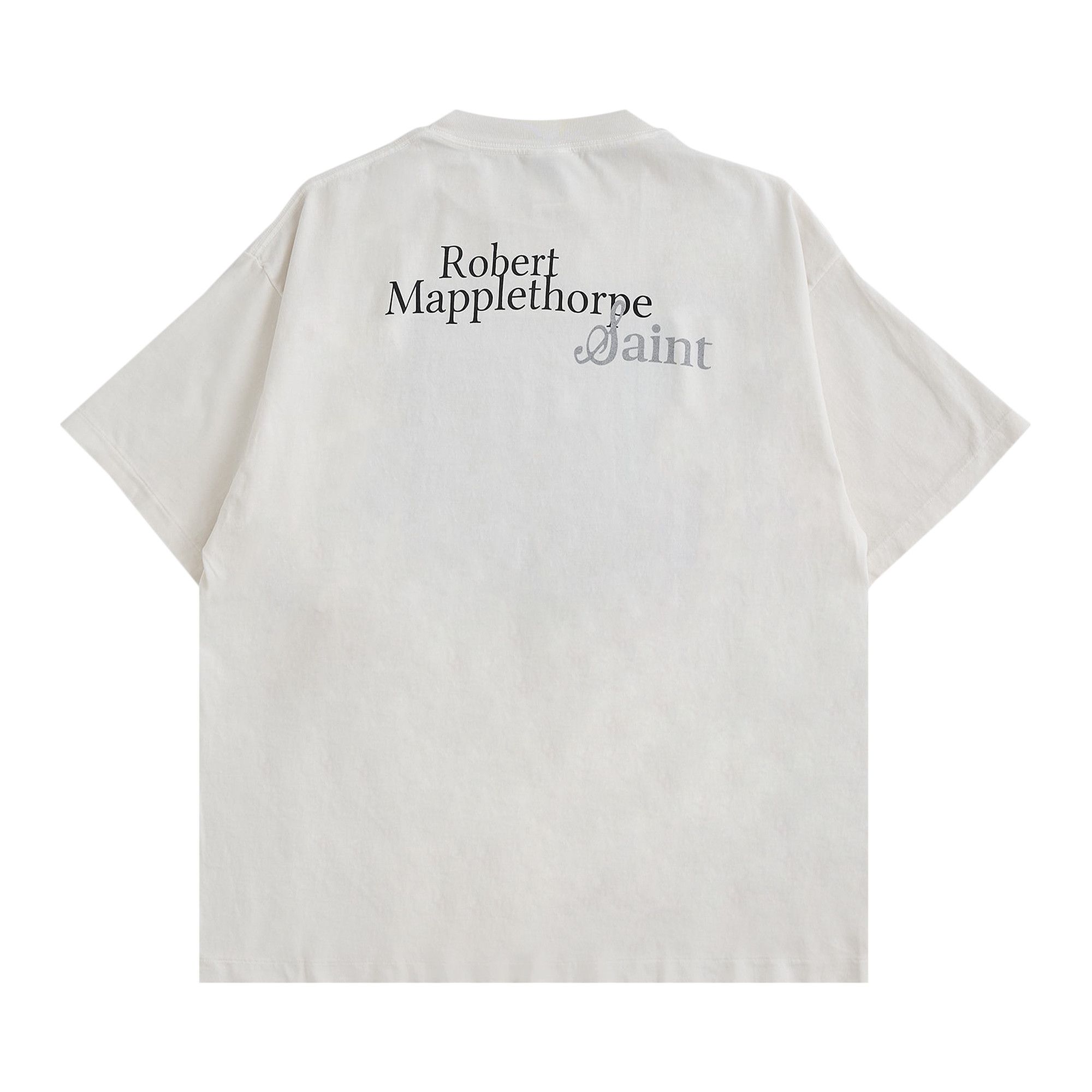すぐ届く！ SAINT Mxxxxxx × Robert Mapplethorpe Tシャツ 3 MT_SS TEE / PICTURES / WHITE - SAINT MXXXXXX (セントマイケル